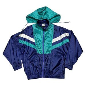 VINTAGE 90s PUMA Lightweight Outdoor Windbreaker Jacket Mens Small